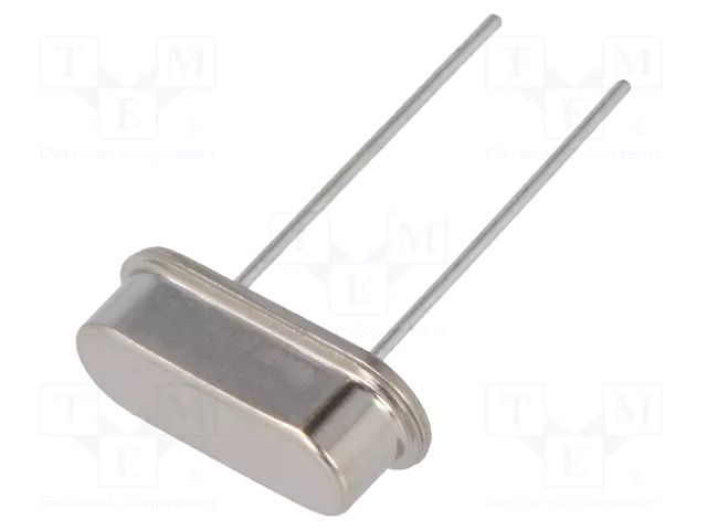 Resonator: quartz; 18.432MHz; ±30ppm; 20pF; THT; HC49-S SR PASSIVES 18.432M-49S-SR