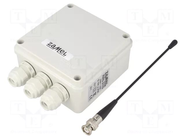 Wireless cutout power switch; wall mount; 230VAC; NO x2; IP56 ZAMEL RWS-311D