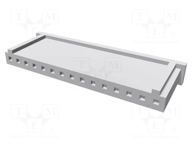 Connector: wire-board; plug; female; PIN: 15; AMPMODU MOD II; 1x15 TE Connectivity 280363