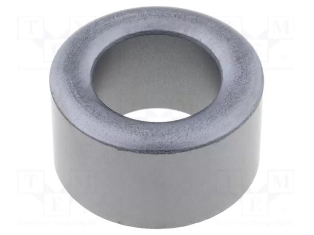 Ferrite: toroidal; L: 12mm; Øint: 15mm; Øout: 25mm; Core mat: K5B; 53Ω RICHCO RT-250-150-120