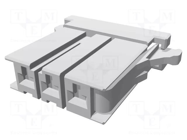 Connector: wire-board; plug; female; PIN: 3; Dynamic D-3200; 600V TE Connectivity 1-178128-3