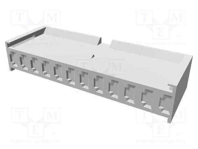 Connector: wire-board; plug; female; AMPMODU MOD I; PIN: 12; 3.96mm TE Connectivity 280595