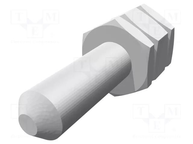Threaded head screw; UNC 4-40; Spanner: 5mm; Screw length: 12.7mm TE Connectivity 829261-2