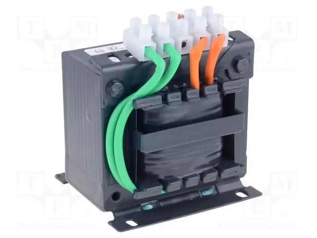 Transformer: mains; 100VA; 400VAC; 42V; Leads: terminal block; IP00 BREVE TUFVASSONS TMM100/A400/42V
