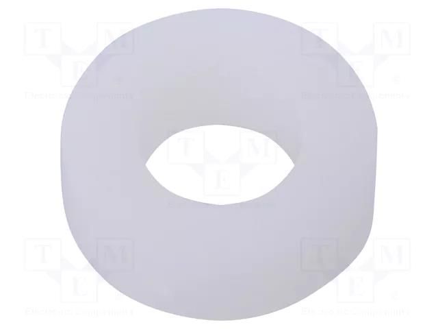 Spacer sleeve; cylindrical; polystyrene; L: 3mm; Øout: 10mm ESSENTRA RI-RRSN-5210003