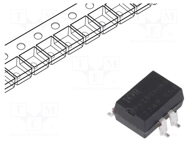 Optocoupler; SMD; Ch: 2; OUT: photodiode; 3.75kV; Gull wing 8 INFINEON TECHNOLOGIES PVI5013RSPBF
