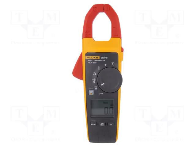 Meter: multifunction; digital,pincers type; Øcable: 30mm; LCD FLUKE FLK-902FC