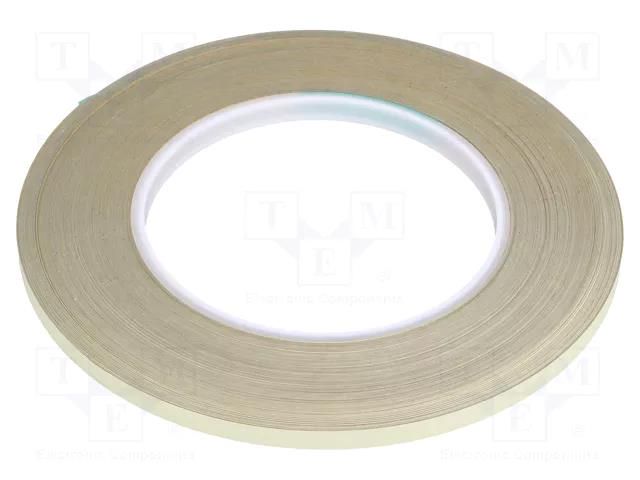 Tape: shielding; W: 6mm; L: 33m; Thk: 0.035mm; acrylic,conductive Dexerials T4420W/6/33