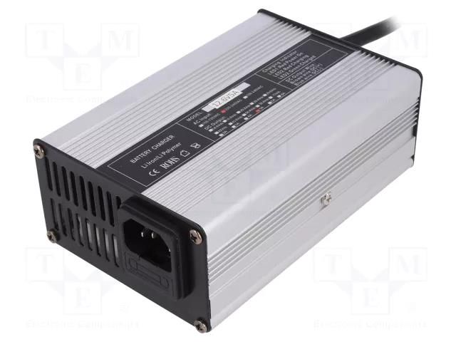 Charger: for rechargeable batteries; Li-Ion; 5A; Usup: 230VAC E-SHINE LI-ION-11.1V-5A