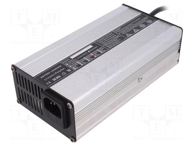 Charger: for rechargeable batteries; Li-FePO4; 5A; Usup: 230VAC E-SHINE LIFEPO4-38.4-5A