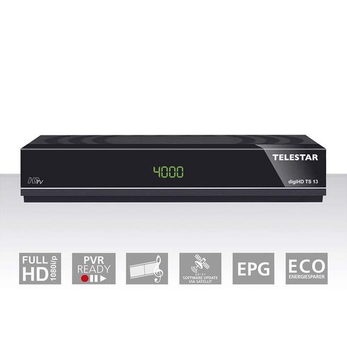 digiHD TS 13 HDTV Satellite Receiver 5310524 4024035105246