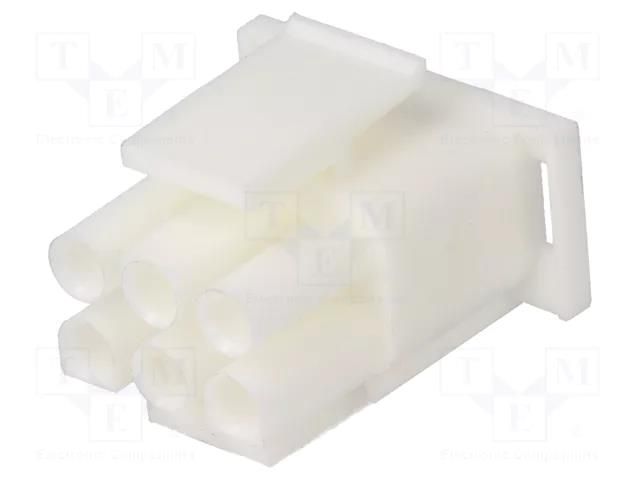 Connector: wire-wire/PCB; plug; male/female; PIN: 6; 600V; 6.35mm TE Connectivity 350715-1