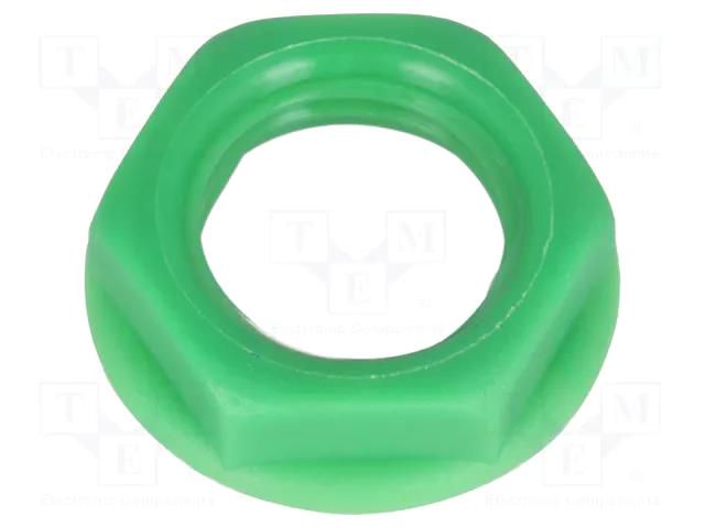 Nut; green; S2 CLIFF CL1414