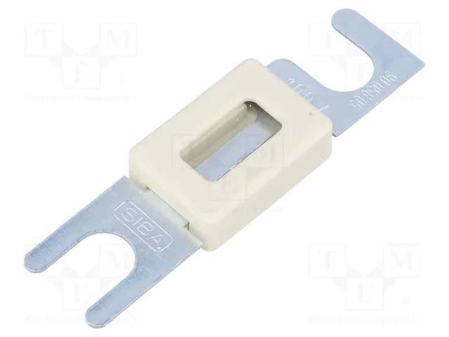 Fuse: fuse; 100A; 80VDC; automotive,strip fuse SIBA 9005805.100