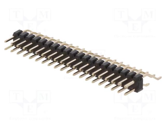 Connector: pin strips; pin header; male; PIN: 40; horizontal; 2mm CONNFLY ZL312-40P