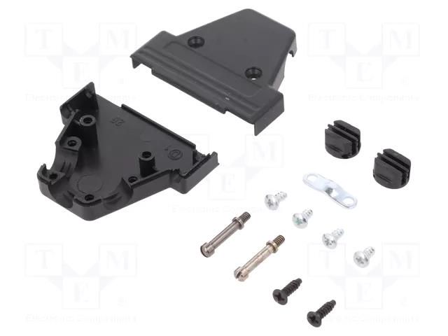Enclosure for connectors: D-Sub; D-Sub 25pin,D-Sub HD 44pin ENCITECH TRI-P-25-K