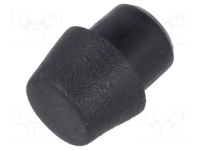 Quick mounting foot; Ø: 9mm; H: 5mm; PVC ESSENTRA NG-1