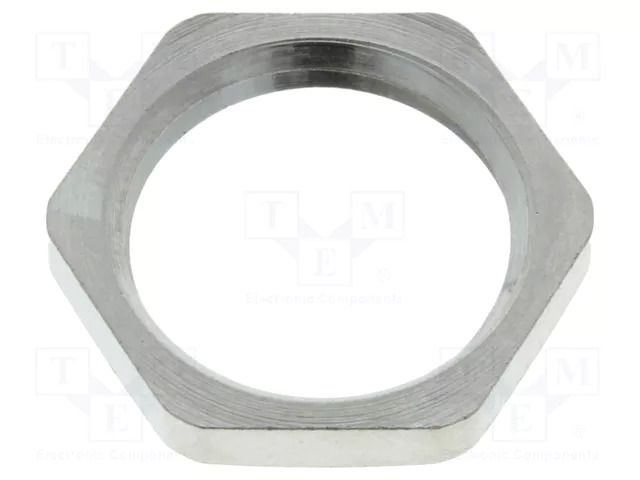 Nut; PG9; brass; Thk: 2.8mm; Spanner: 18mm; Thread: PG; SKINDICHT® LAPP LP-52003500