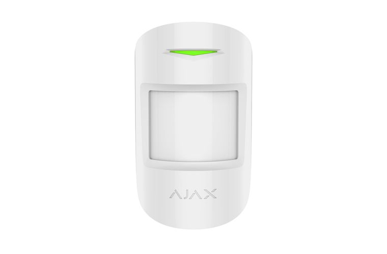 MotionProtect Wireless Motion Sensor, 12m, 88.5°, PET 20kg, white, Ajax 5328.09.WH1