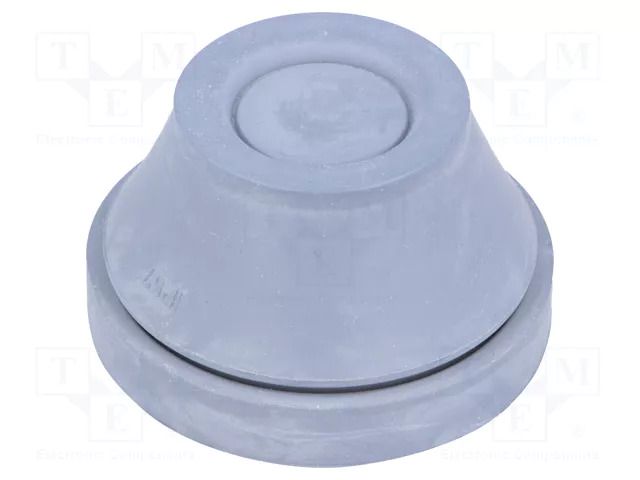 Grommet; with bulkhead; Ømount.hole: 48mm; EPDM; grey; Size: M50 SCHNEIDER ELECTRIC IMT36185