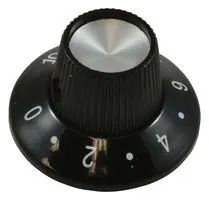STRAIGHT KNURLED SKIRT KNOB, 6.35MM PKS1103B101/4