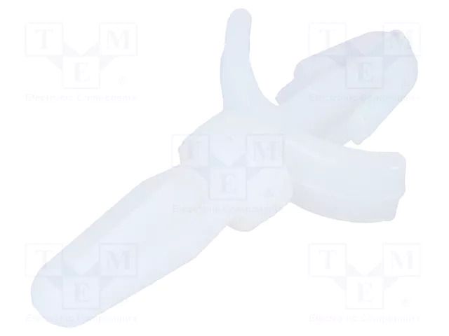 Assembly stud; polyamide; L: 3.2mm; latch/latch; Ø2: 3.18mm ESSENTRA RI-LCBSM-2-01