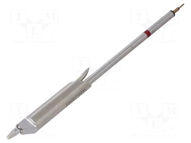 Tip; 420÷475°C; for desoldering; 1.1mm THERMALTRONICS K80DT004L