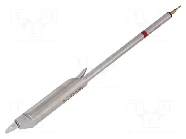 Tip; 420÷475°C; for desoldering; 0.8mm THERMALTRONICS K80DT003L
