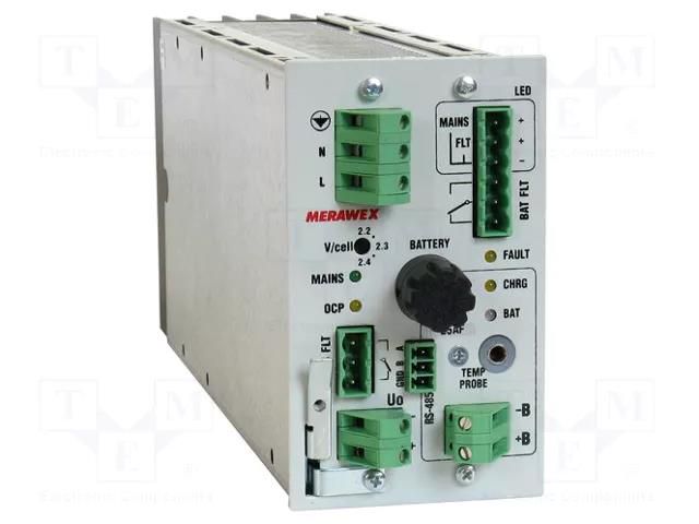 Power supply: buffer; for building in,modular; 125W; 12VDC; 10A MERAWEX ZM12V10A-151AZ