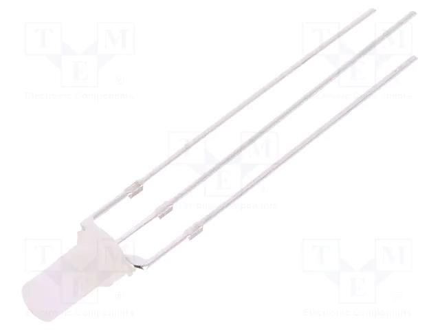 LED; yellow/yellow green; 3mm; 140°; Front: flat; No.of term: 3 OPTOSUPPLY OSYGHC3NE2A