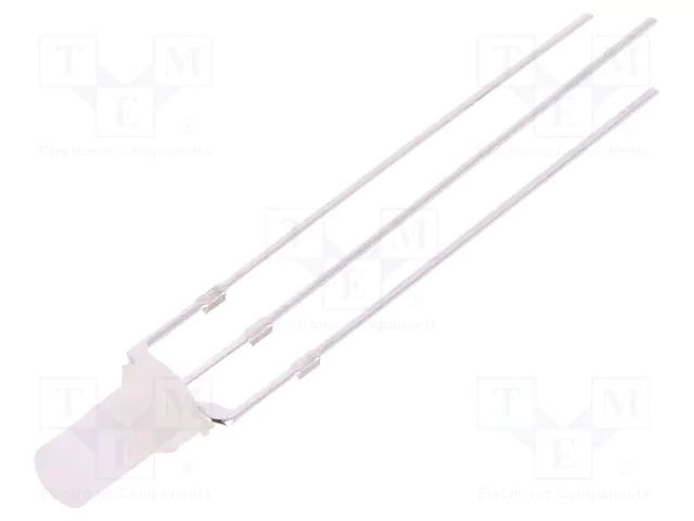 LED; yellow/yellow green; 3mm; 140°; Front: flat; No.of term: 3 OPTOSUPPLY OSYGHC3NE2A