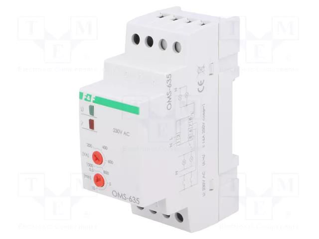 Power  limiter; reactive power,active power; 230VAC; 1.5÷2s F&F OMS-635