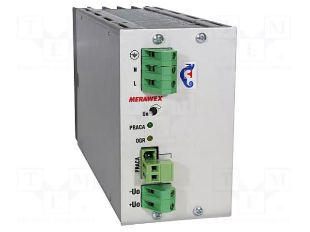 Power supply: switching; for building in,modular; 200W; 12VDC MERAWEX ZM12V16A-300