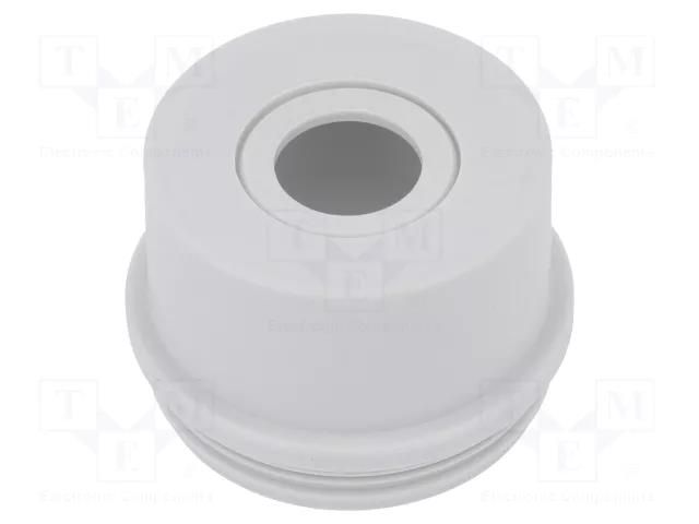 Grommet; elastomer thermoplastic TPE; grey; -35÷60°C; UL94HB SPELSBERG AST-M32