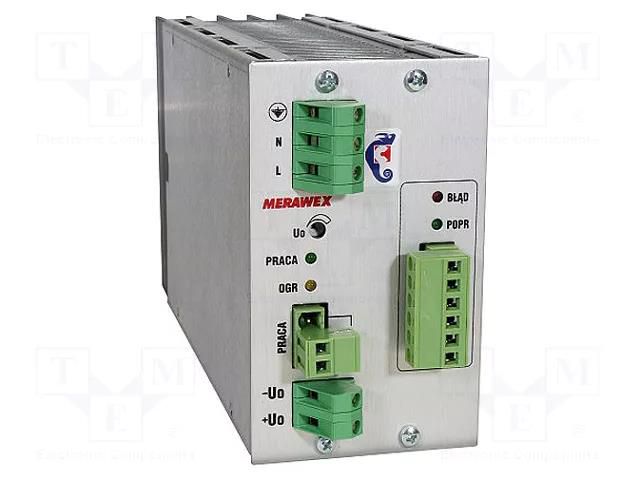 Power supply: switching; for building in,modular; 600W; 48VDC MERAWEX ZM48V12A-600R