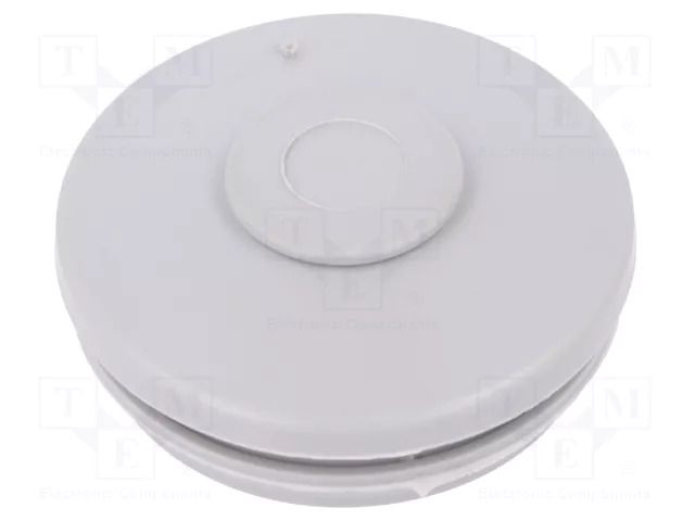 Grommet; elastomer thermoplastic TPE; grey; Holes no: 1; -35÷60°C SPELSBERG DMS-M32