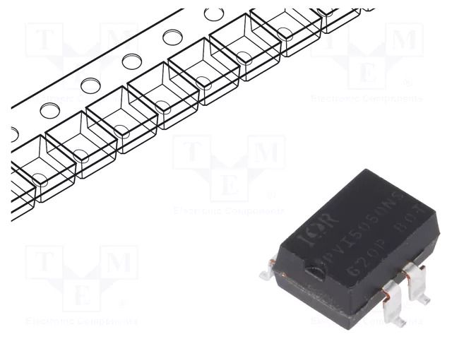 Optocoupler; SMD; Ch: 1; OUT: photodiode; 4kV; Gull wing 8; PVI-NPbF INFINEON TECHNOLOGIES PVI5050NSPBF
