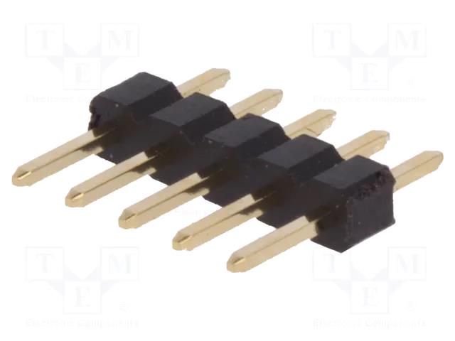 Connector: pin strips; pin header; male; PIN: 5; straight; THT; 2mm CONNFLY ZL303-05P