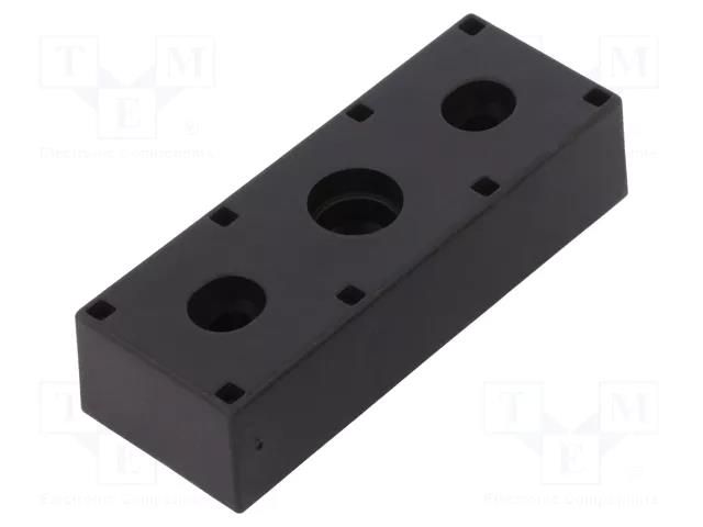 Mounting holder; technopolymer PA; ELEROLL transport system ELESA+GANTER RLT-MS-A12