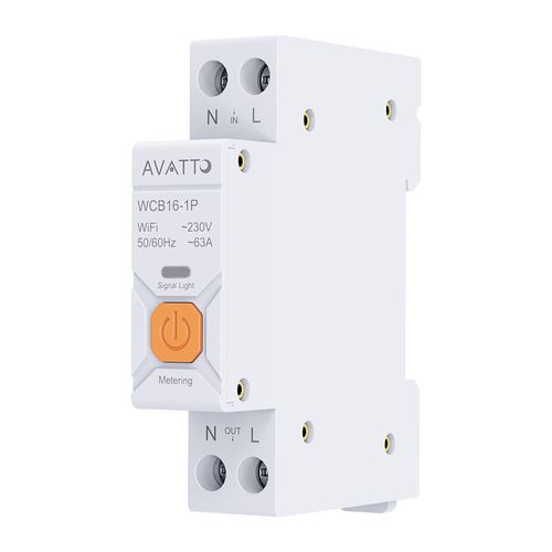 Smart fuse with WIFI Avatto WCB16, AVATTO WCB16