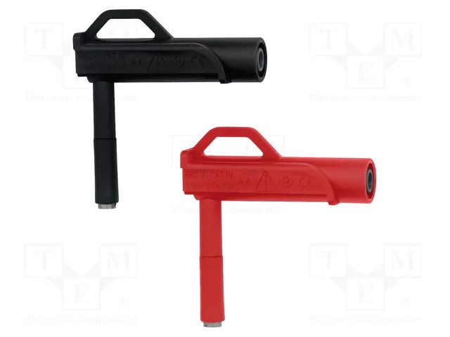 Magnetic cap; Socket size: 4mm; angled 90° CHAUVIN ARNOUX CA-P01103058Z