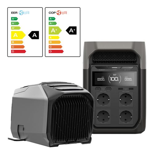 Ecoflow Eet Delta 3 Power Station + Wave 3 Air Conditioner, EcoFlow D3-W3-SB