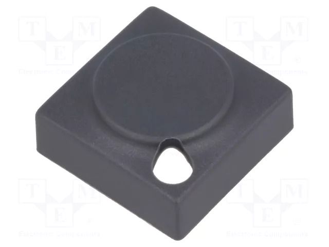 Button; rectangular; grey; polyamide; 15.5x15.5mm Marquardt 829.000.021