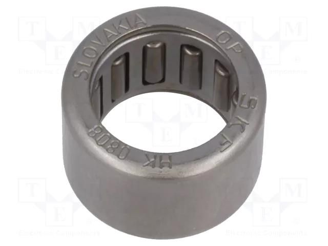 Bearing: needle roller; thin walled; Øint: 8mm; Øout: 12mm; W: 8mm SKF SKFHK0808