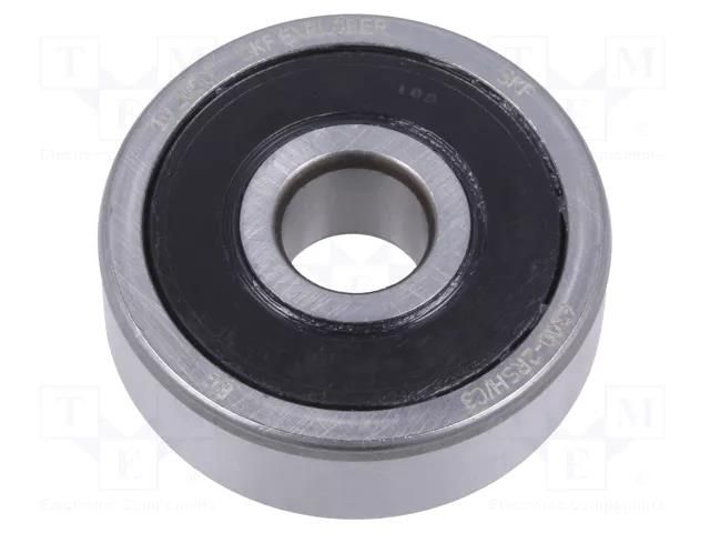 Bearing: single row deep groove ball; Øint: 10mm; Øout: 35mm SKF SKF6300-2RSH/C3