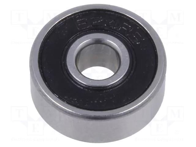 Bearing: single row deep groove ball; Øint: 4mm; Øout: 13mm; W: 5mm SKF SKF624-2RS1