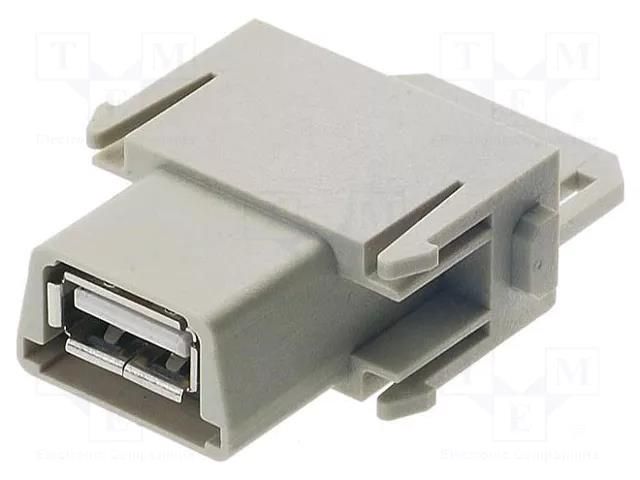 Connector: HDC; module; female; 1A; 50V; Han-Modular®; UL94V-0 HARTING 09140014701