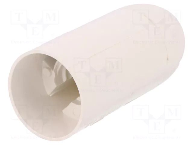 Lampholder: lamp; E14; Body: white; Ø: 26mm; thermoplastic; L: 56mm PAWBOL PW-D.3004B