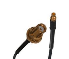 RF CORD, MMCX PLUG-SMA BHD JACK, 3.3FT 415-0203-M1.0