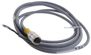 EUROFAST CORD, M12, FEMALE 4 POSITION STRAIGHT RK 4T-2